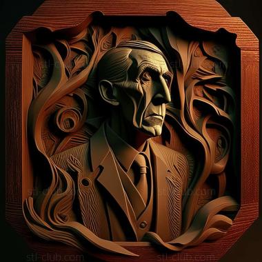 3D model H.PLovecraft (STL)